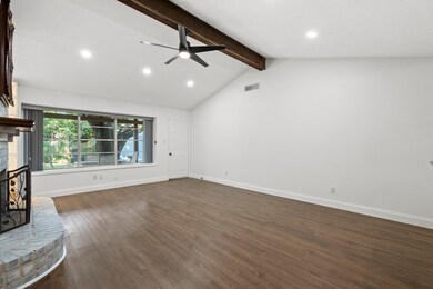 Light and bright with recessed lighting and fresh