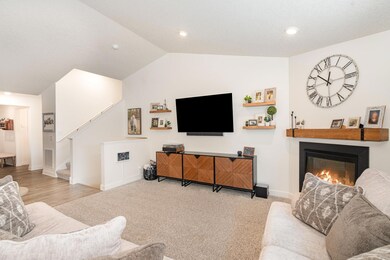 Recessed lighting in the vault