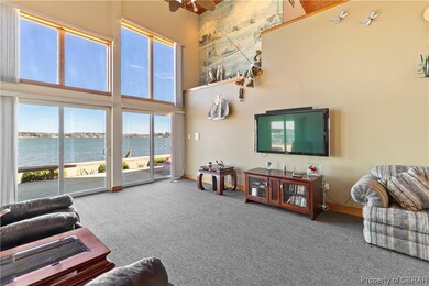 Vaulted Ceiling Living Room