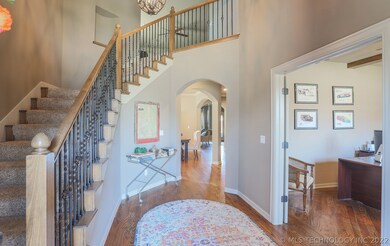 Beautiful staircase welcomes you in!