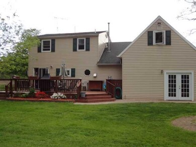 Exterior Back. Notice the large deck with acess fr