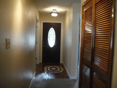 FOYER WITH NEW FRONT DOOR