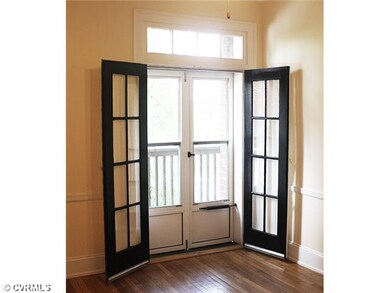 Patio/Deck - There are french doors which open ont