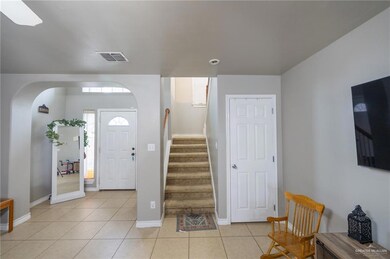 View of tiled foyer entrance