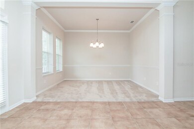 Dining room as you enter the home