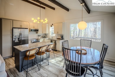 Kitchen and dining area.