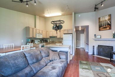 LIving Area & kitchen