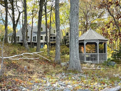 with gazebo water side