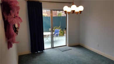 Dining room off of Kitchen and leads to patio. Wal