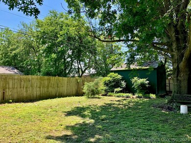 BACK OF THE YARD IS PRIVACY FENCED AND THE SIDES H