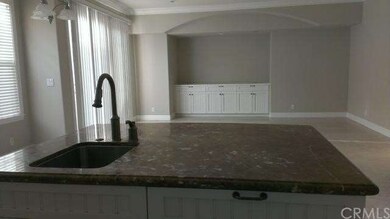 Island sink looking into the Family Room 