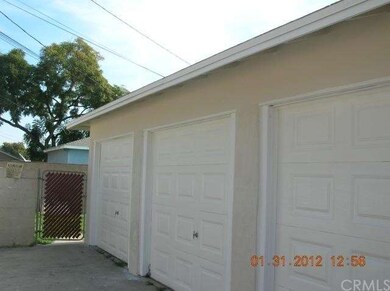 Garages of rear alley