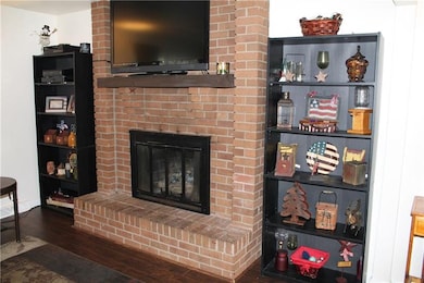 Beautiful Gas Fireplace.