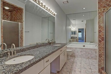 The fantastic Master Bathroom has been remodeled.