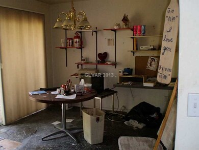 Dining Room. very messy