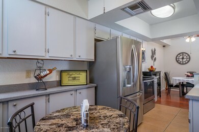 Kitchen and dining area