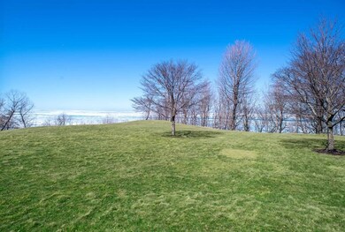 Lake views to north. Ice will be melting soon!