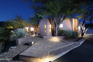 Walkway to front door