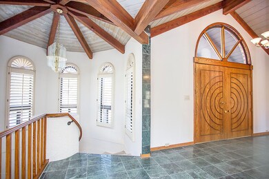 Wood Beams and Marble