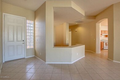Roomy entryway
