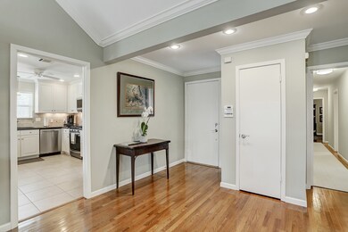 Welcome to this beautifully maintained town home. Note the gleaming hardwoods that continue into the living room. This townhome is ready for a new owner to move right in.