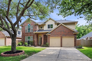 Mature Trees and fresh landscaping really add to t