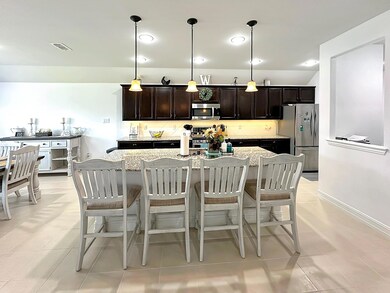 Gorgeous and Space Galore Kitchen with dark brown 