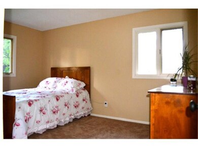 One of three bedrooms.