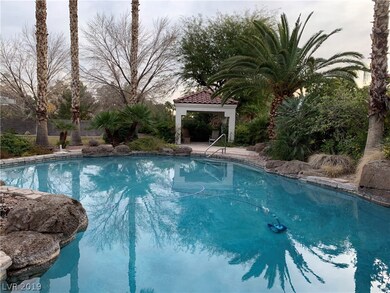 Look at the size of this pool surrounded by gigant
