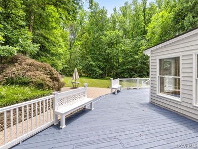 Gorgeous private backyard with huge deck, massive