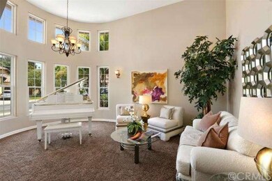 Elegant Living Room with 2 Story Ceiling and Great