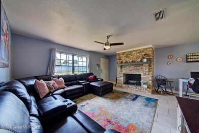 Living Area with Fireplace
