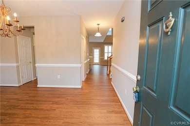 Formal dining room has..