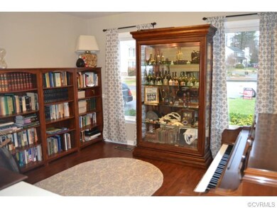 Dining Room currently used as a Music Room