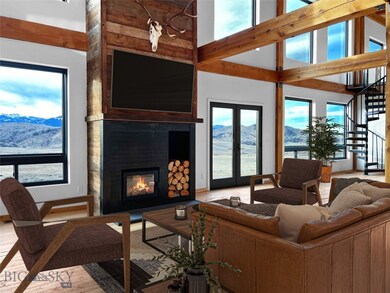 Wood burning stove and incredible views of Tobacco