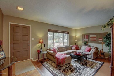 Front Door & Living Room