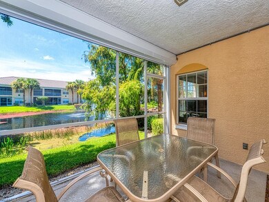 Lanai outside of living room glass sliders.
