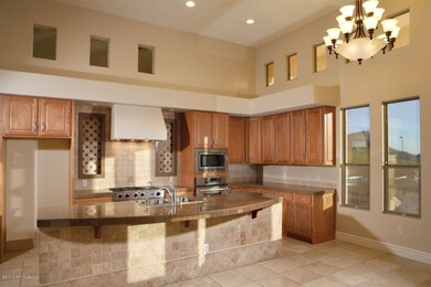 Gourmet Kitchen opens to Family Room