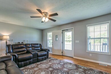 LOTS OF NATURAL LIGHT FLOOD IN THE HOUSE.