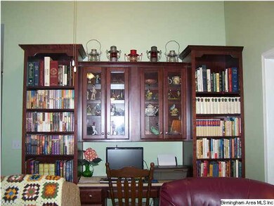 BUILT IN BOOK SHELVES