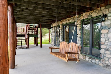 View of patio / terrace featuring stairs