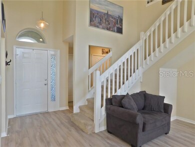Front Door and Stairs to Upstairs Loft & Bedrooms