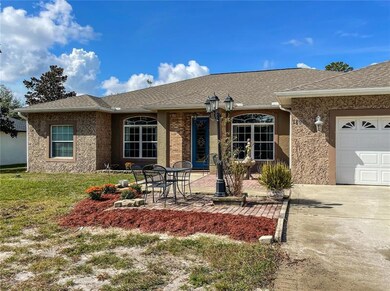 Courtyard with a fountain to greet your company