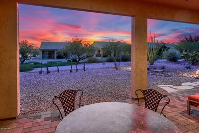 Beautiful Sunset over the Tortolita Mts