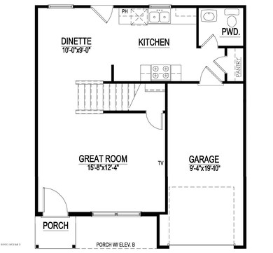 1220 First Floor Plan