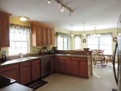 This kitchen has ample space, all hardwood solid 6