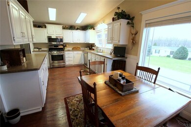 Gorgeous remodeled kitchen with lake views!