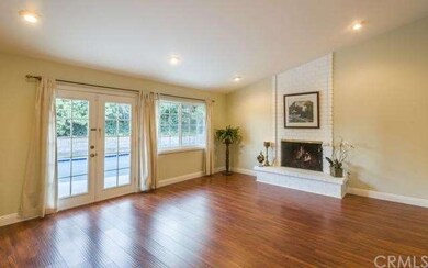 Spacious living room with cathedral ceilings look 