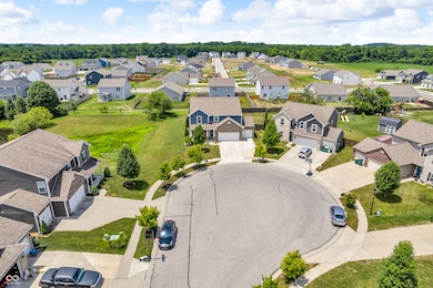 aerial perspective of suburban area