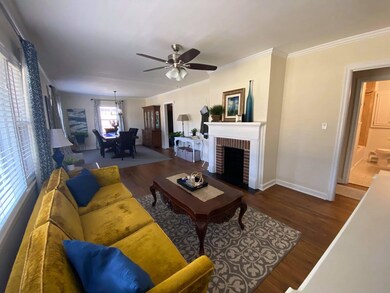 Living Room open to the Dining Area